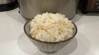 玄米と白米の黄金比ご飯